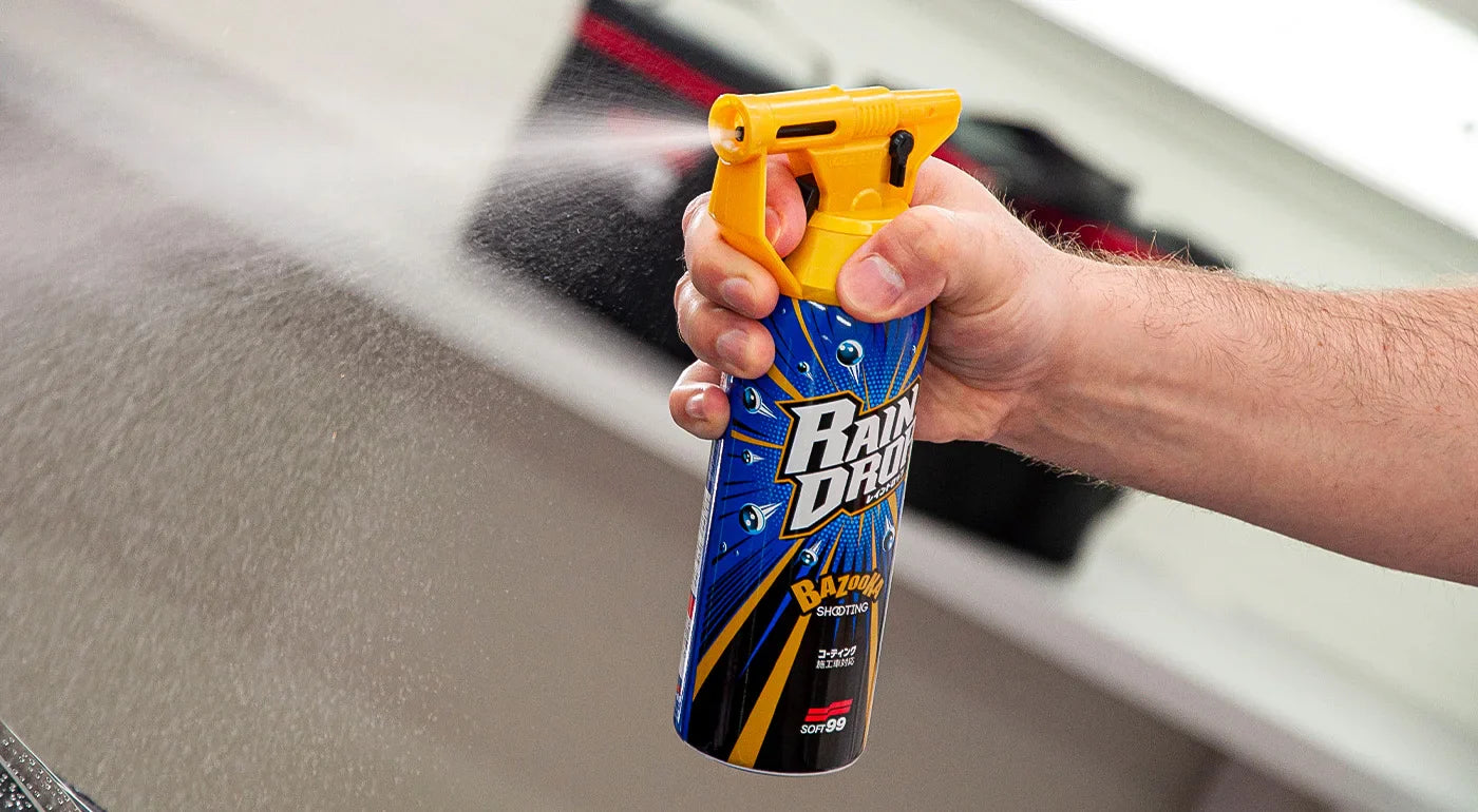 Rain Drop – Soft99's express spray coating and wonder child