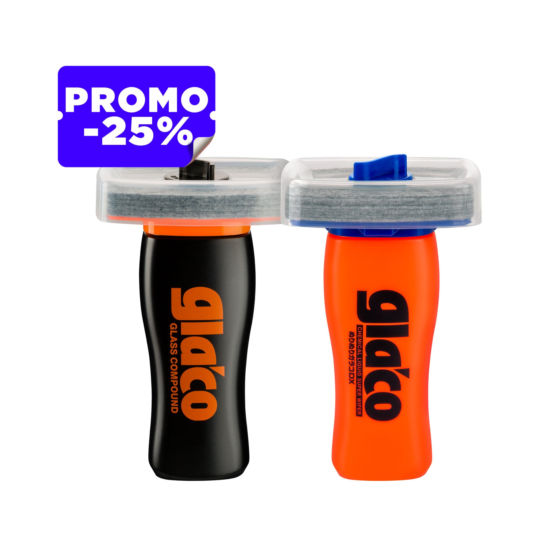 Glaco DX + Glaco Glass Compound Roll On