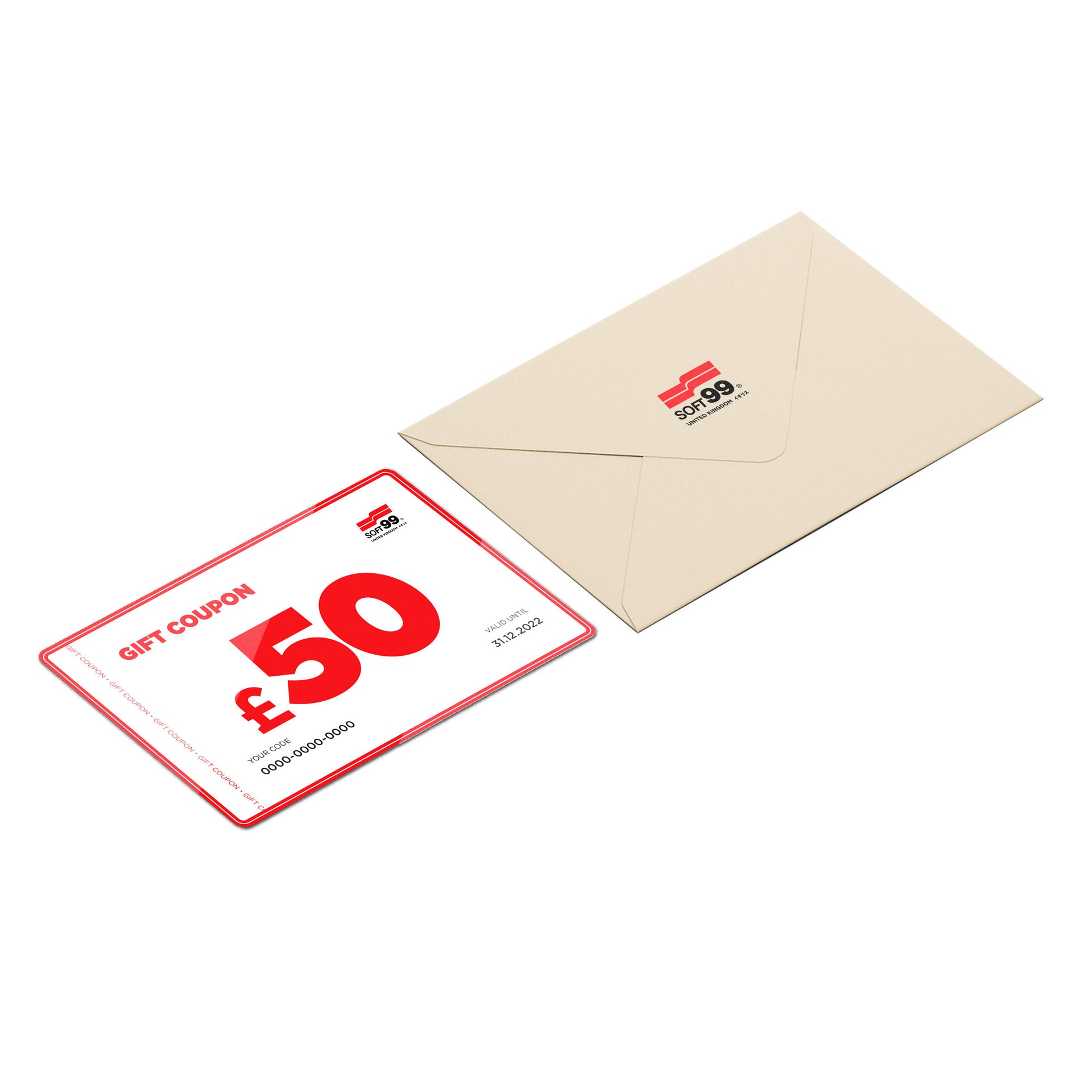 £50 Soft99 Store Voucher Coupon Code