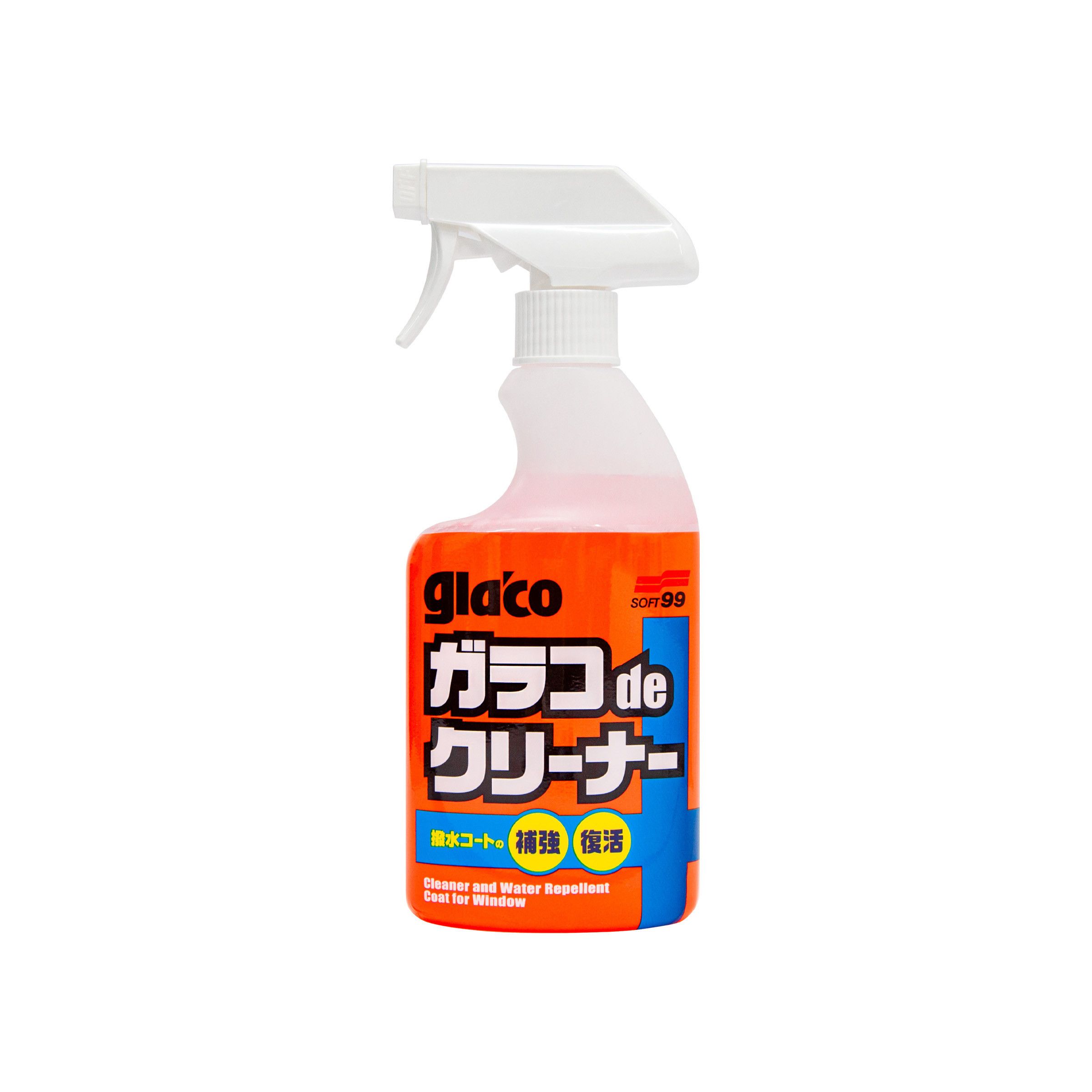 Glaco de Cleaner, glass cleaning agent and liquid wiper, 400 ml
