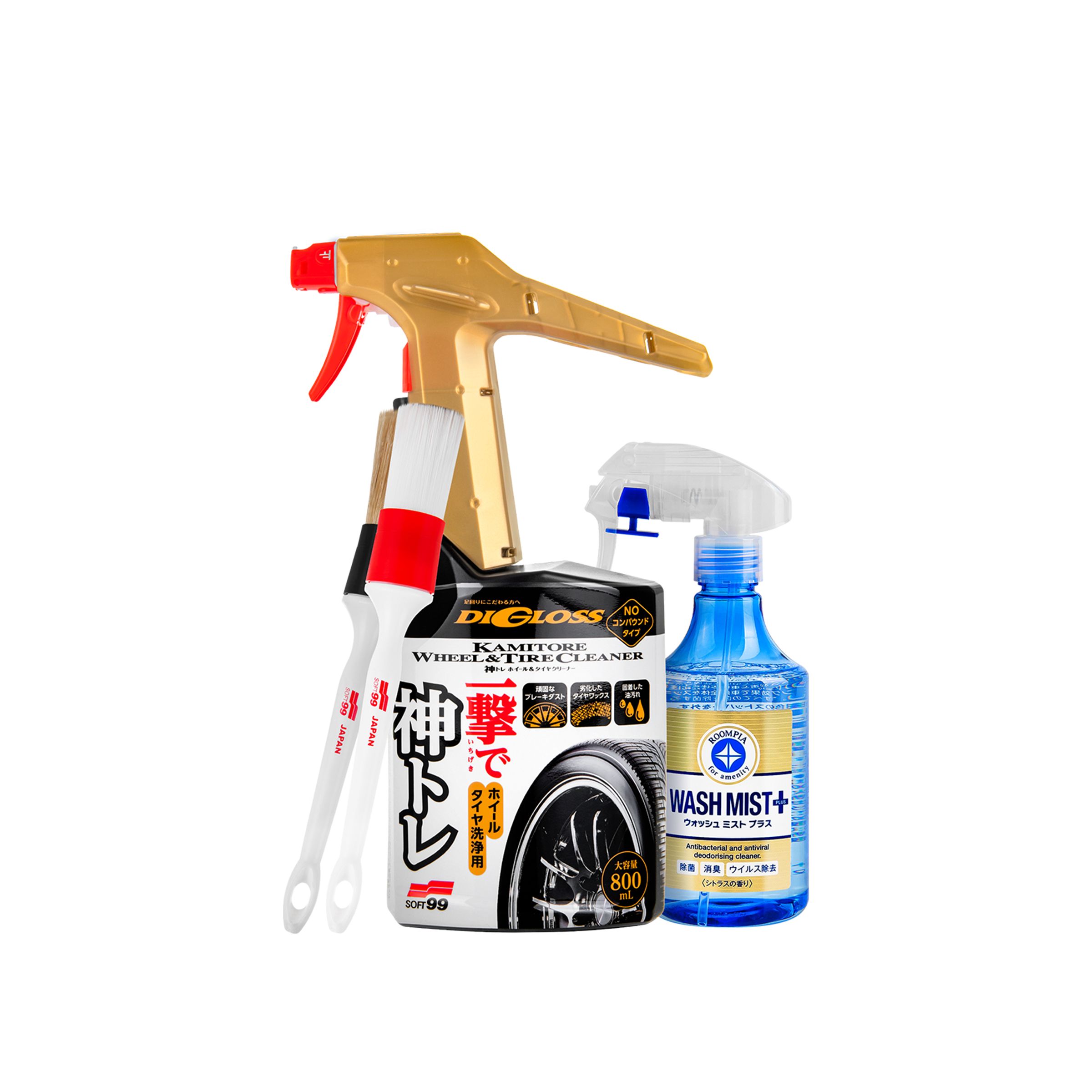 Wash Mist PLUS + Digloss Wheel and Tire Cleaner