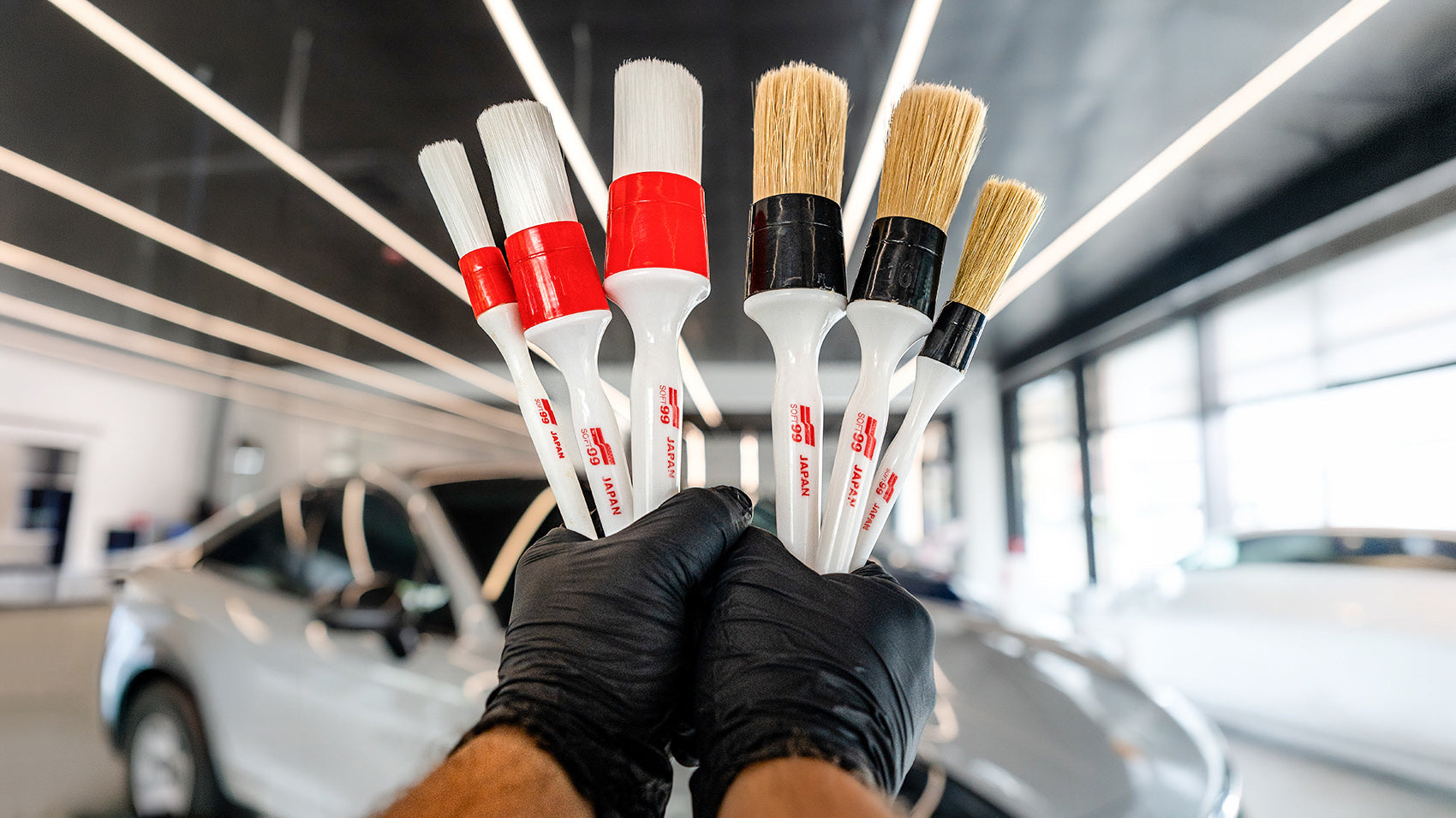 Detailing brushes: what they’re for and how to use them