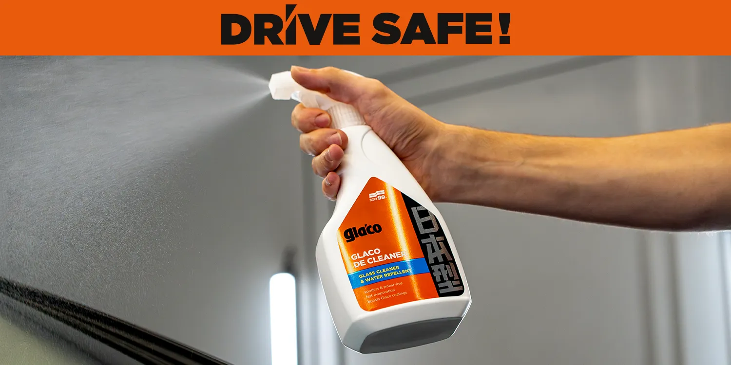 DRIVE SAFE: New edition of Glaco De Cleaner – a glass care must-have