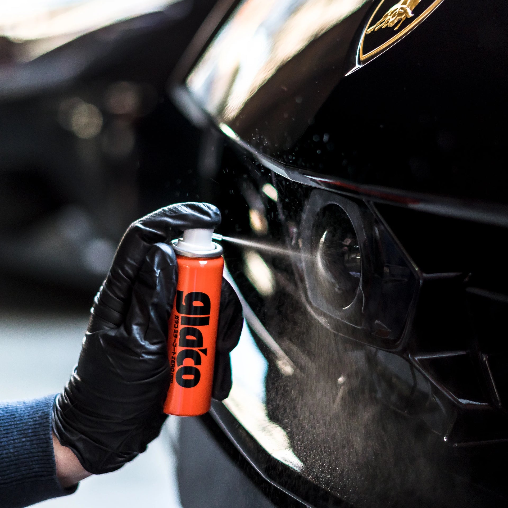 Glaco Motorbike Set, Rain-repellent coatings for helmet and Glaco Motorbike Set, Rain-repellent coatings for helmet and