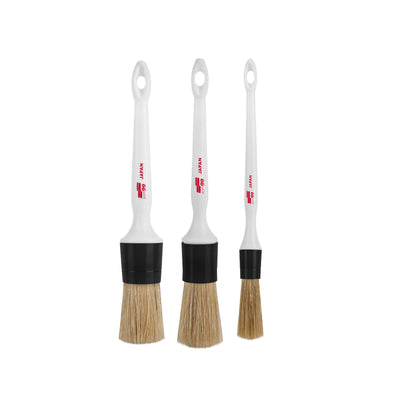 Soft99 Interior Brushes Set, detailing brushes 16mm, 24mm, 30mm