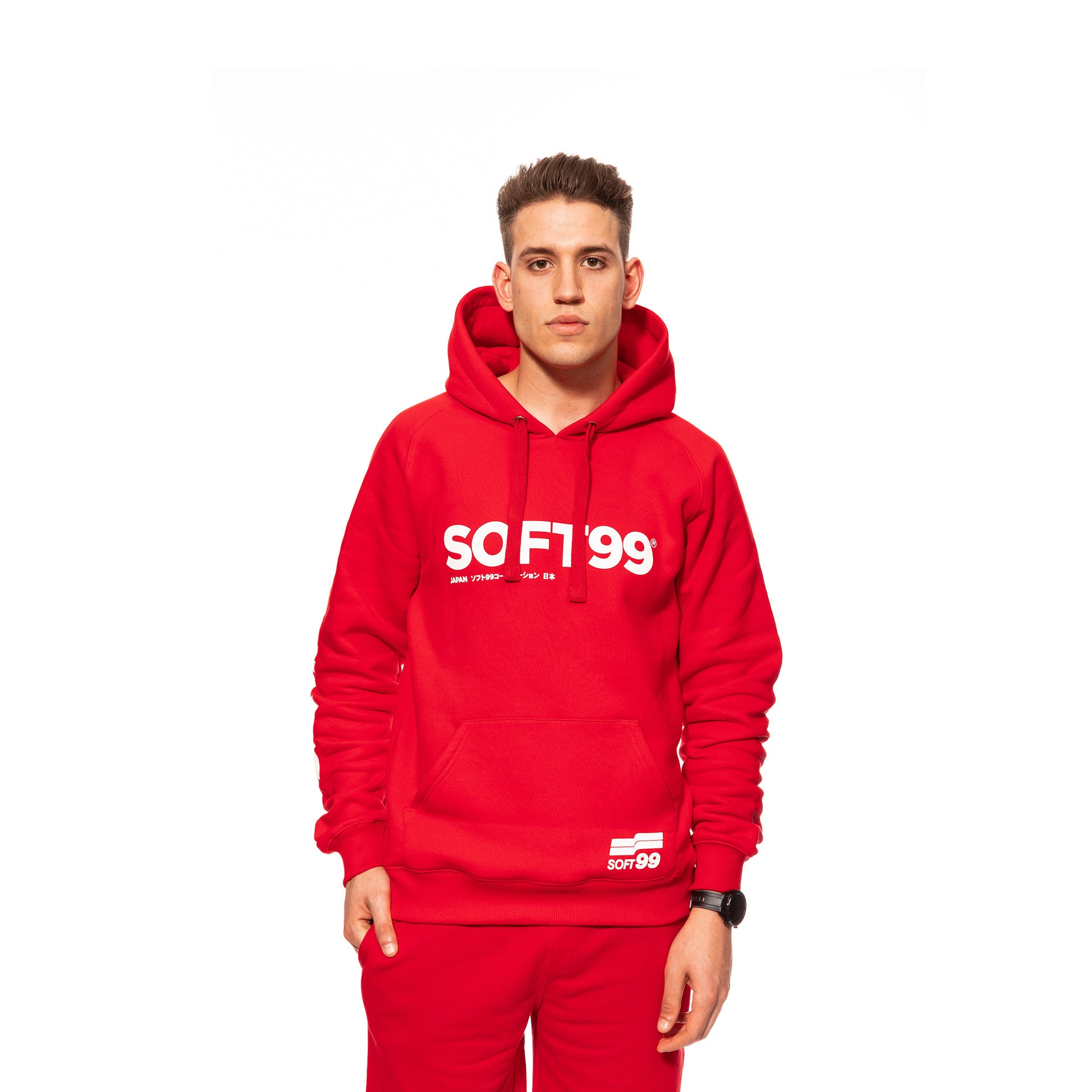 Red Soft99 Hoodie