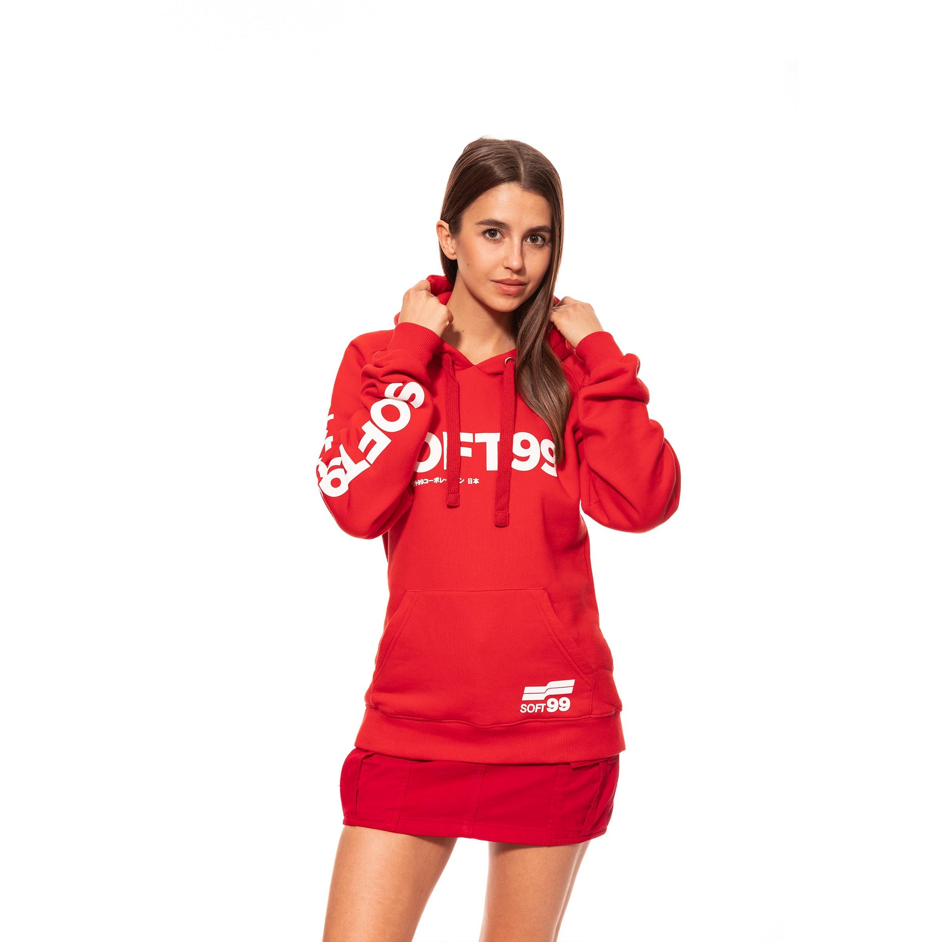 Red Soft99 Hoodie