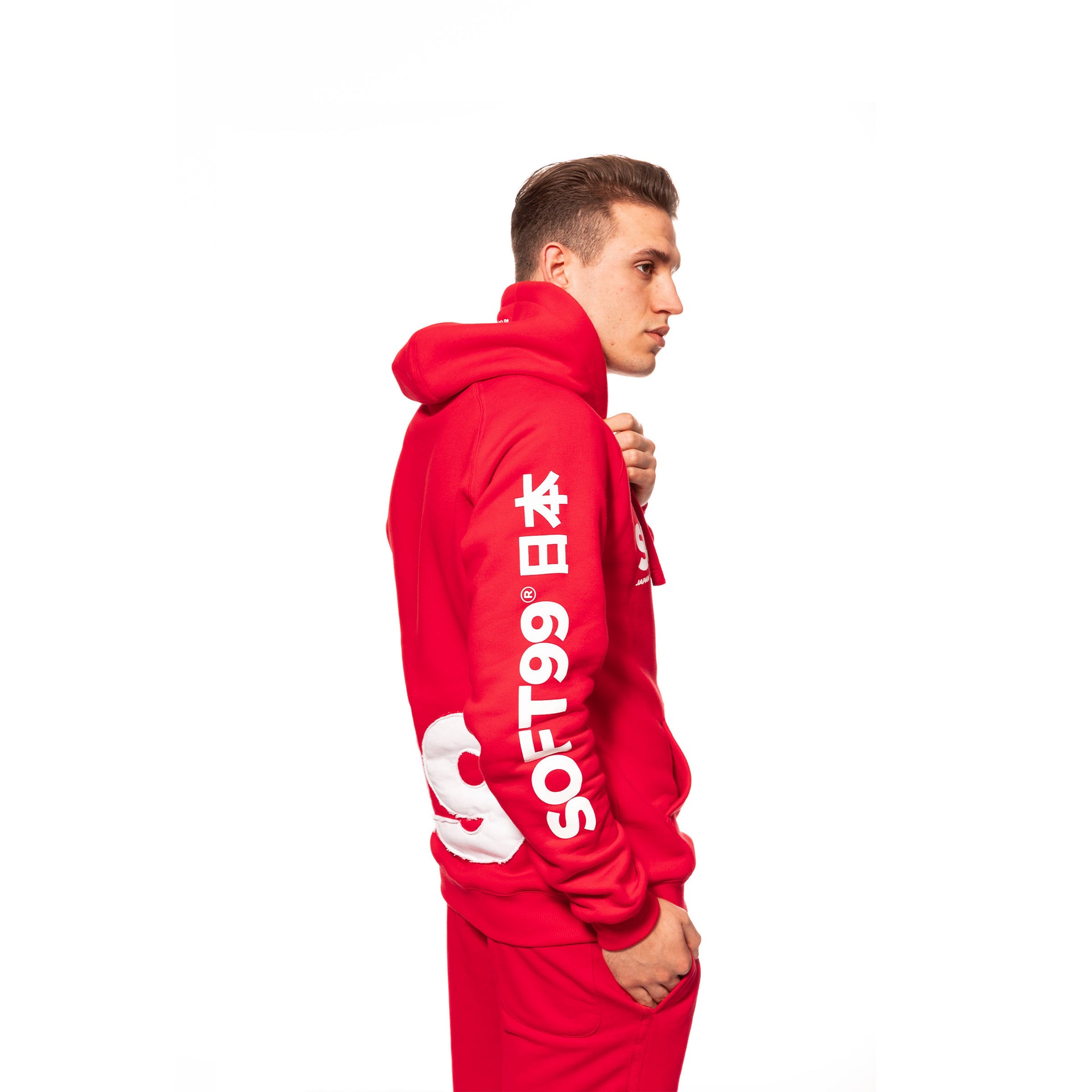 Red Soft99 Hoodie