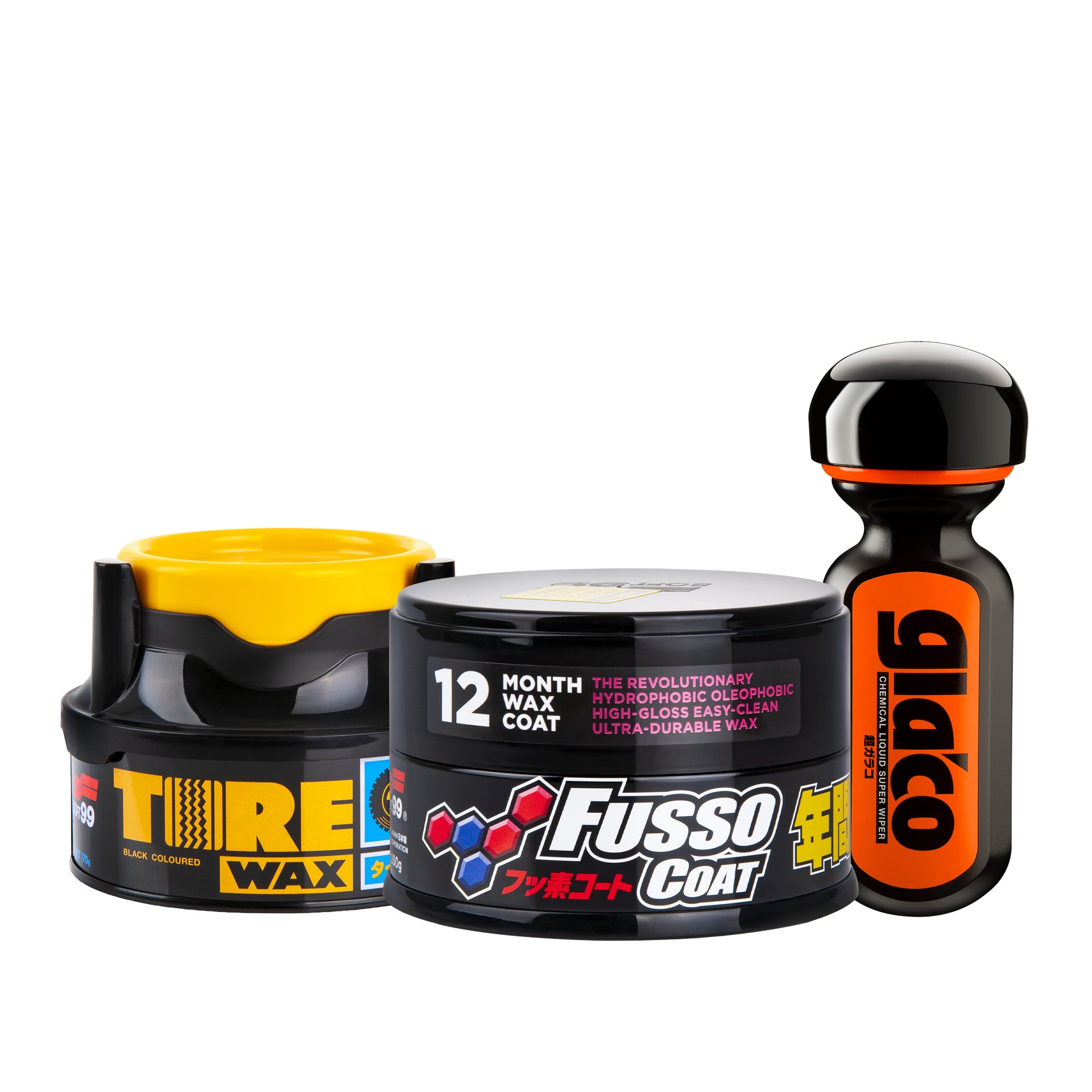 Protection Time Set Spring 2025 Dark + Tire Black Wax